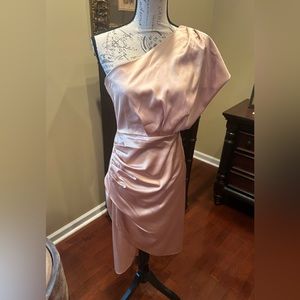 Silky Champagne Color Dress
